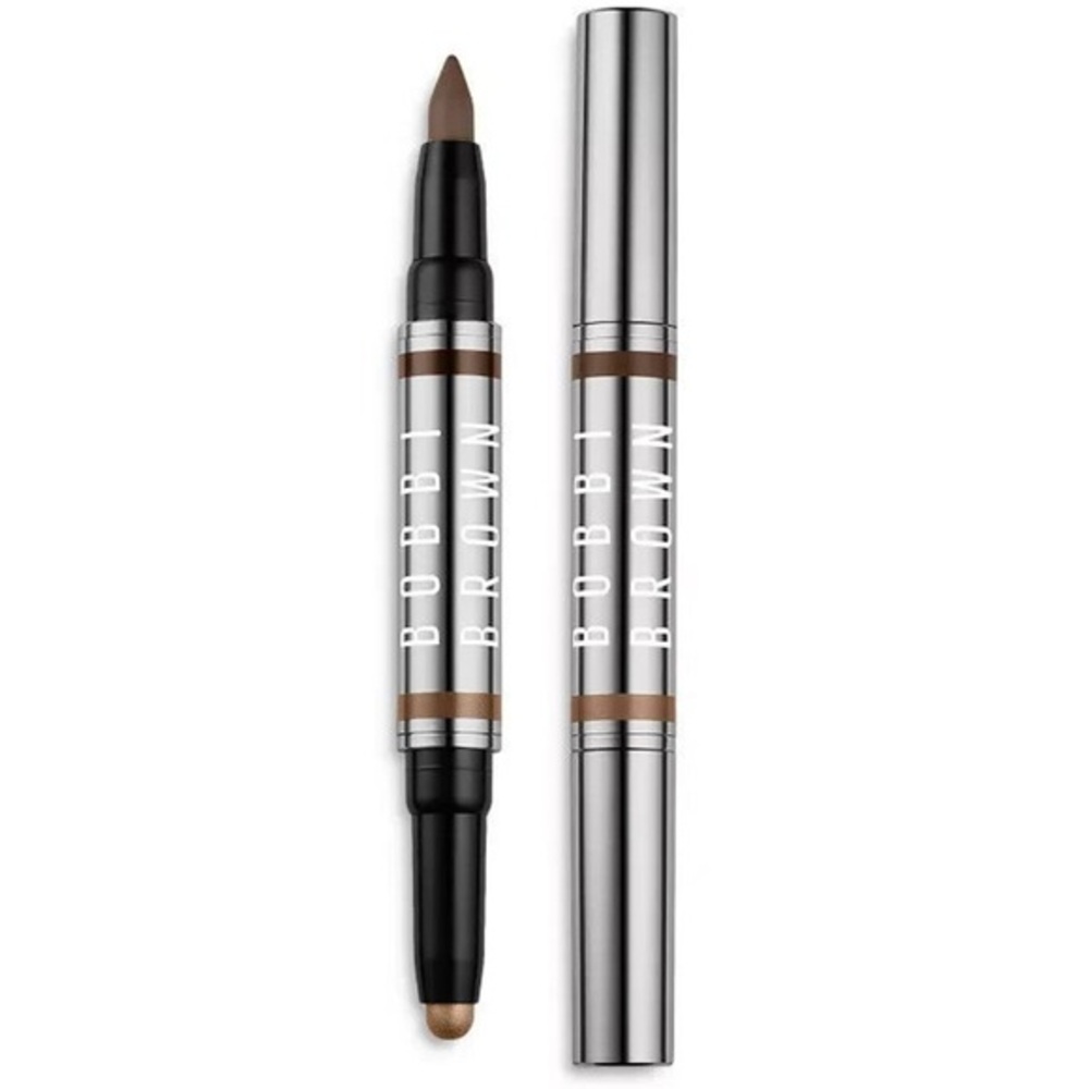 Bobbi Brown Dual-Ended Brow Pencil -Mink Matte/Mica Shimmer
